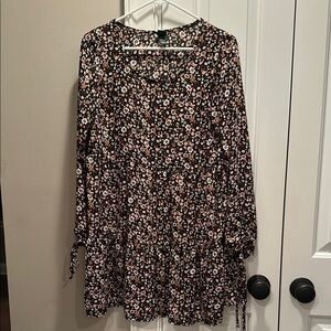 Tiered Floral Dress